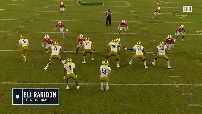 Eli Raridon NFL Draft 2026 Scouting Report for New England Patriots TE