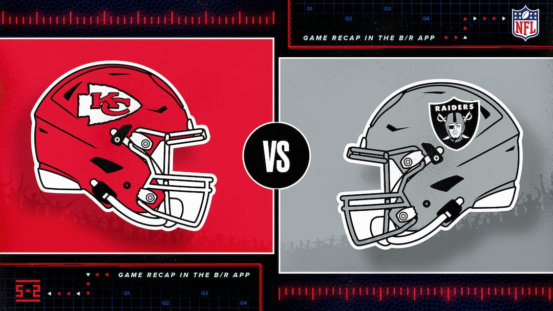 Chiefs Beat Raiders, Box Score Stats, Highlights for Mahomes, Cousins ...